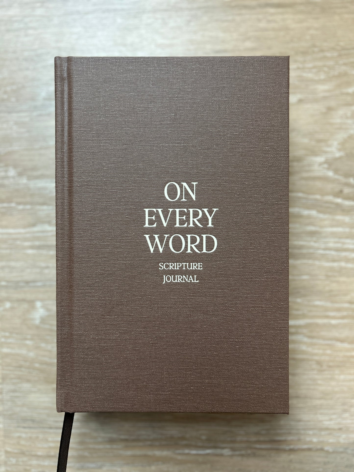 On Every Word Scripture Journal 2026