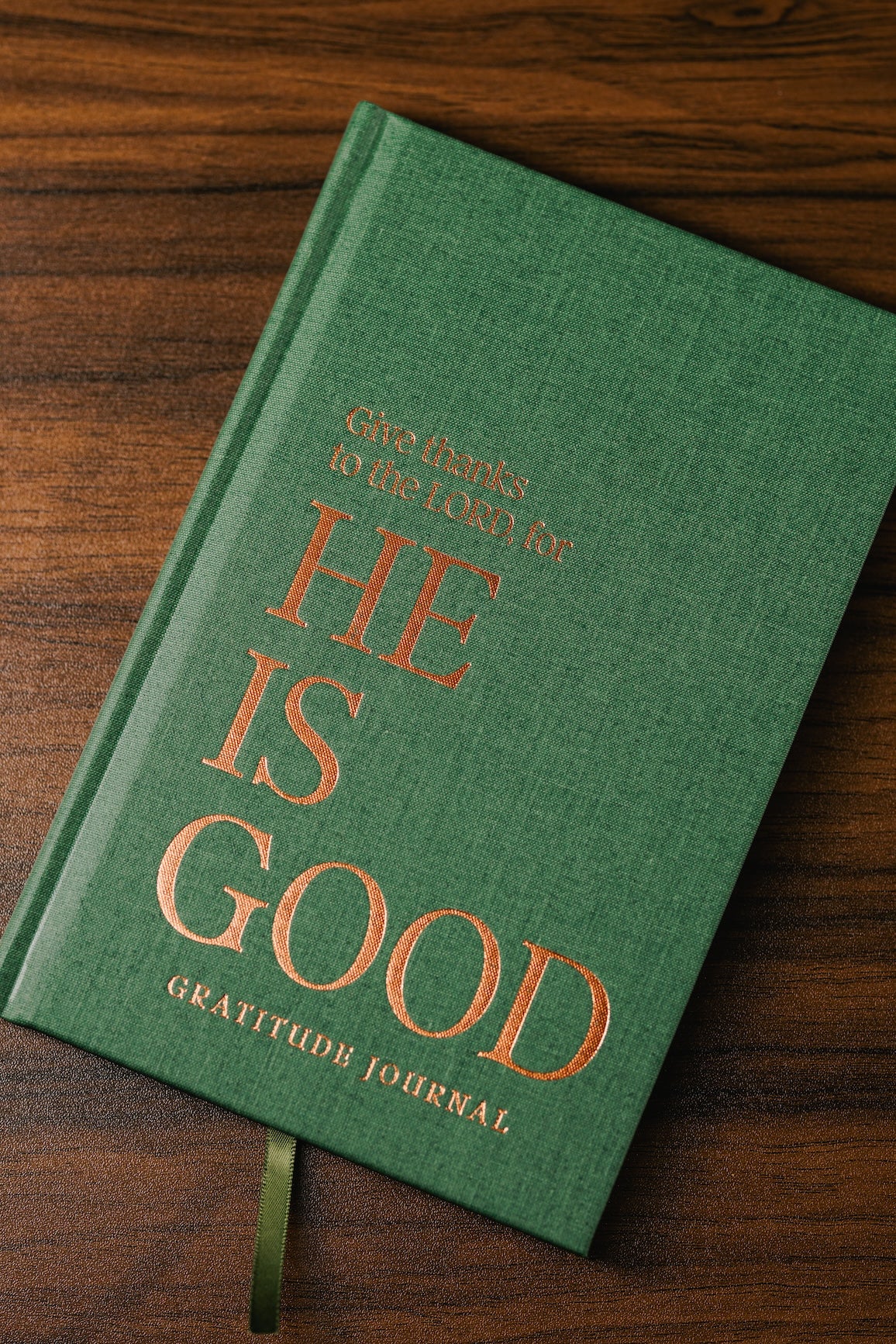 HE IS GOOD Gratitude Journal