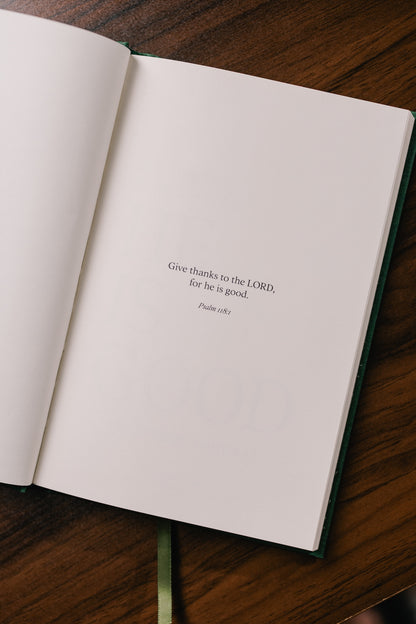 HE IS GOOD Gratitude Journal