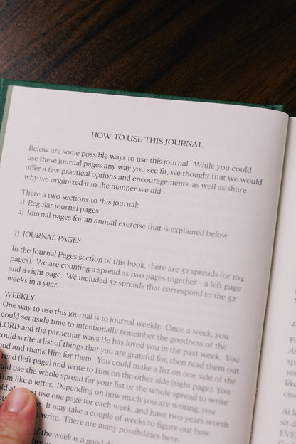 HE IS GOOD Gratitude Journal