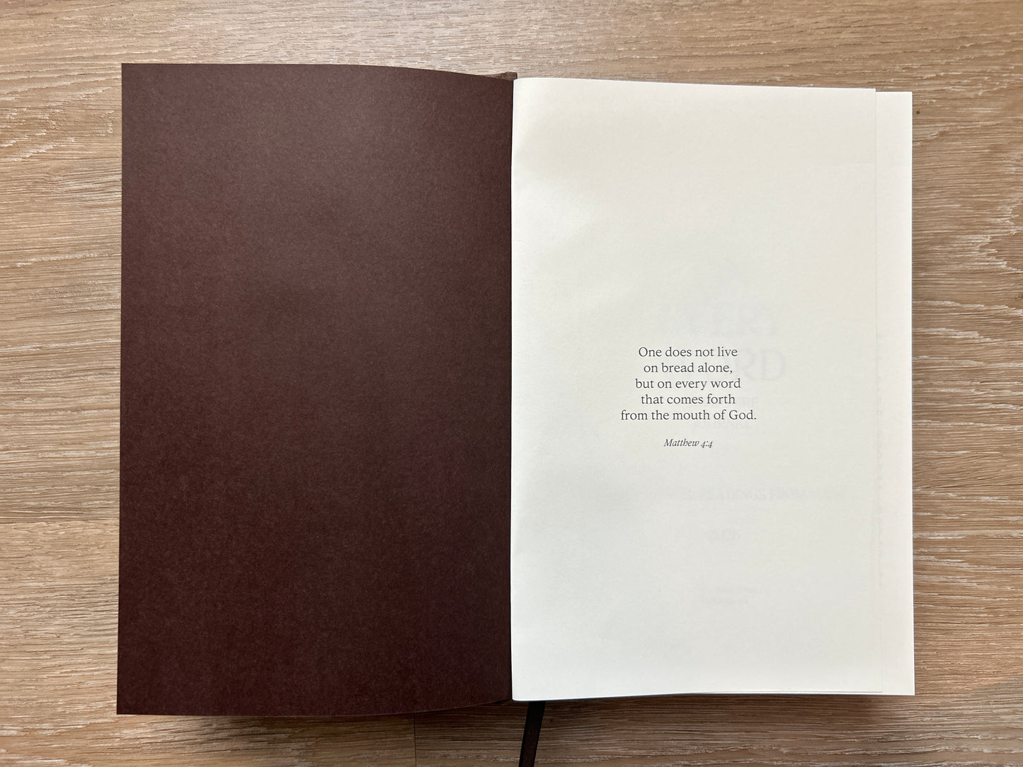 On Every Word Scripture Journal 2026