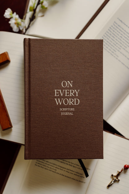 On Every Word Scripture Journal 2026