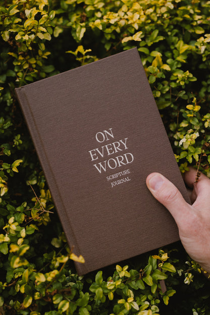 On Every Word Scripture Journal 2026
