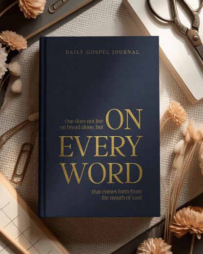 2027 ON EVERY WORD Daily Gospel Journal